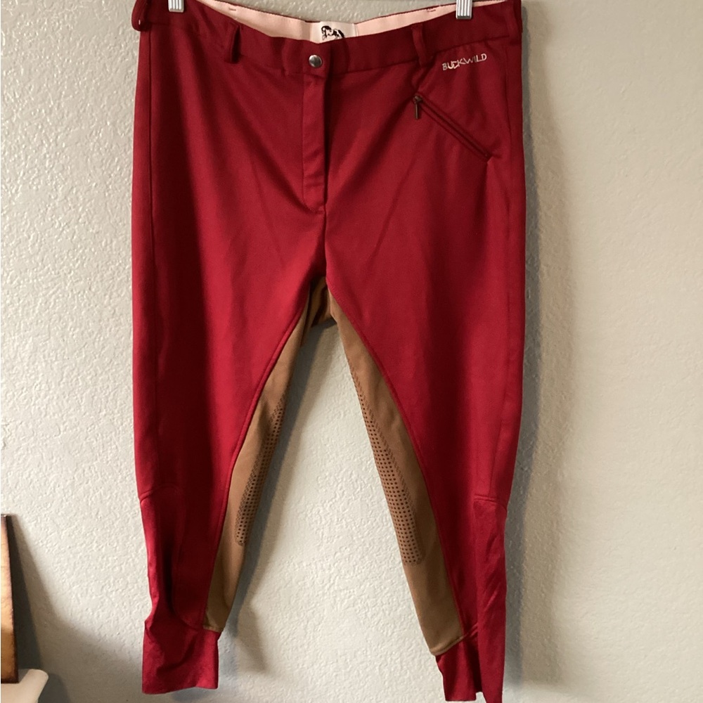 Buckwild Riding Pants with Tan Accents